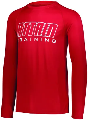 ATTAIN WICKING LONG SLEEVE TEE