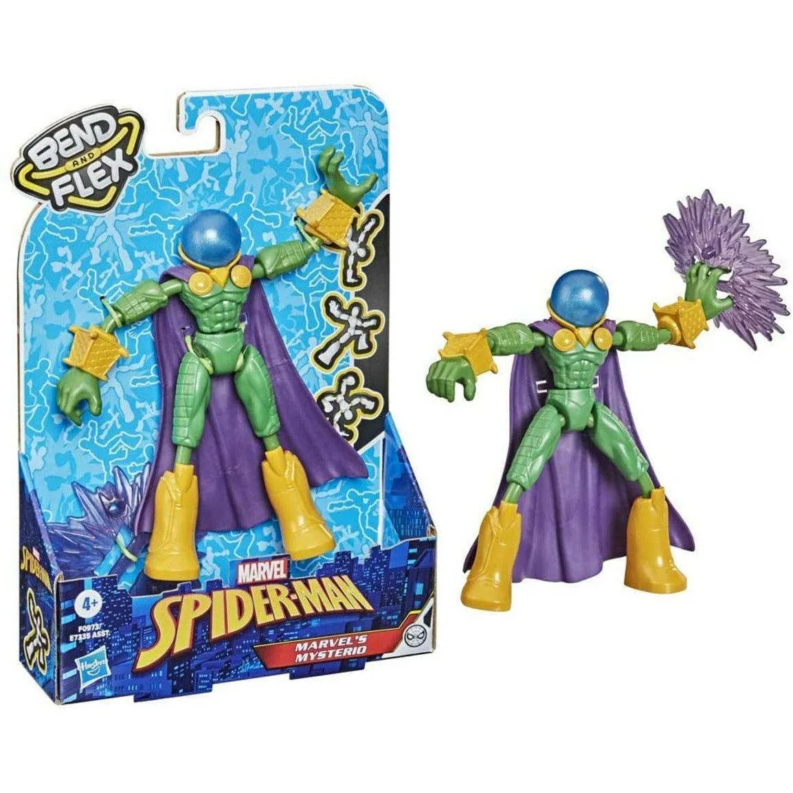 Avengers Marvel Bend and Flex Action Figure Toy 6 Inch Flexible Marvel’s Mysterio