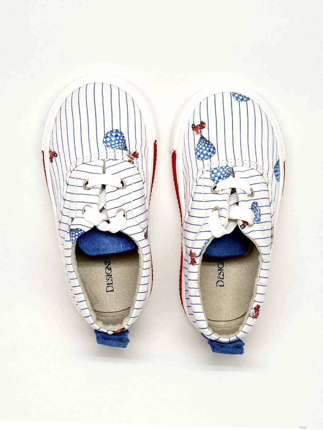 Baby's shoe sneaker for Boy-SKY LINE white