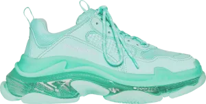 Balenciaga Wmns Triple S Sneaker Clear Sole - Mint, Green