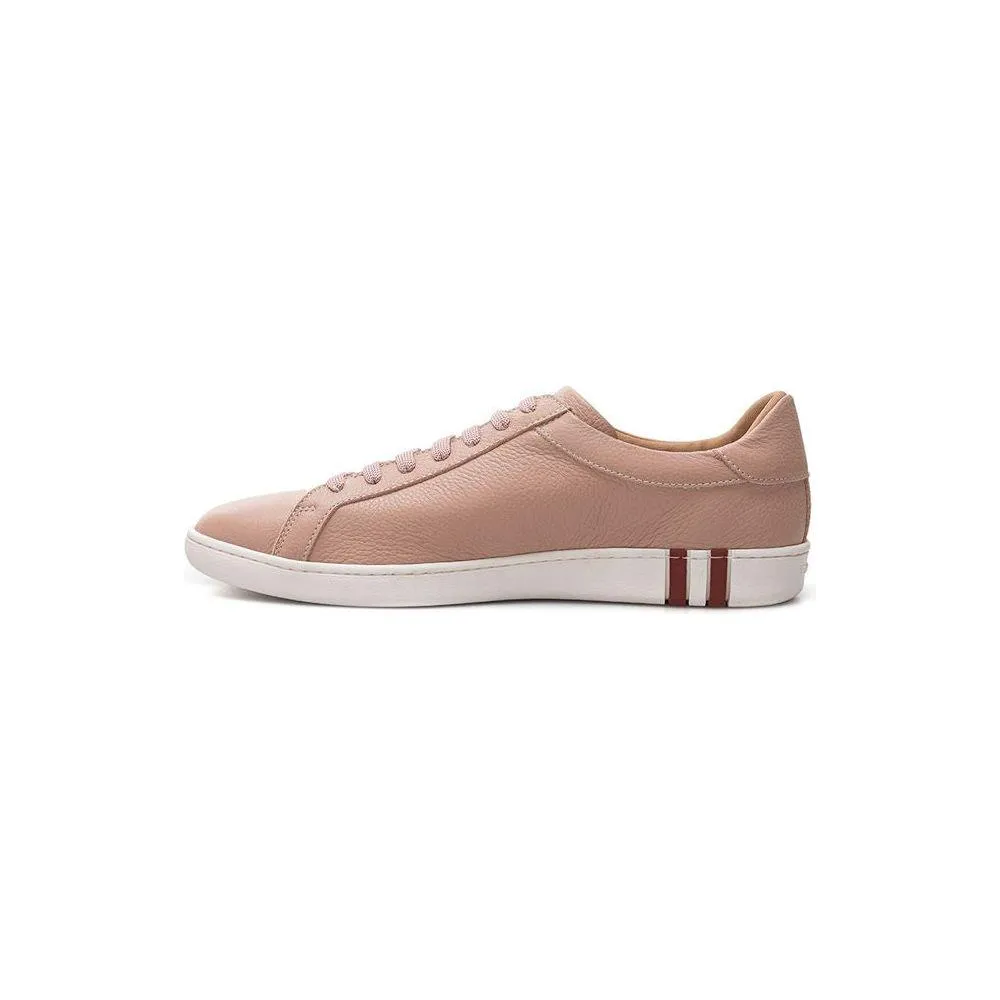 Bally Pink Leather Sneaker