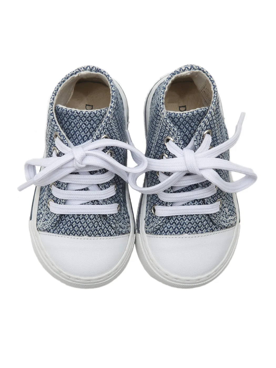 Baptismal Baby shoe bootie for Boy-PERRI blue