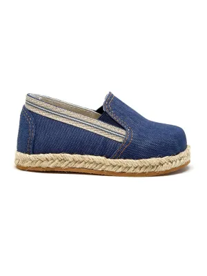 Baptismal Baby shoe Espadrille for Boy-BRUNO