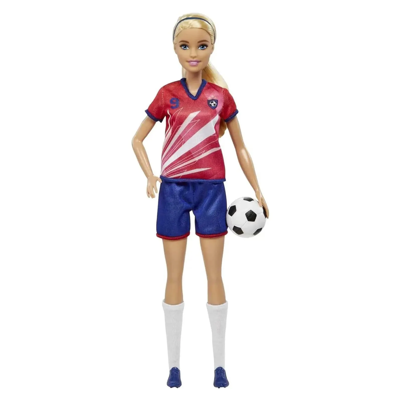 Barbie Careers Soccer Player Doll Womens Football Sports 29cm