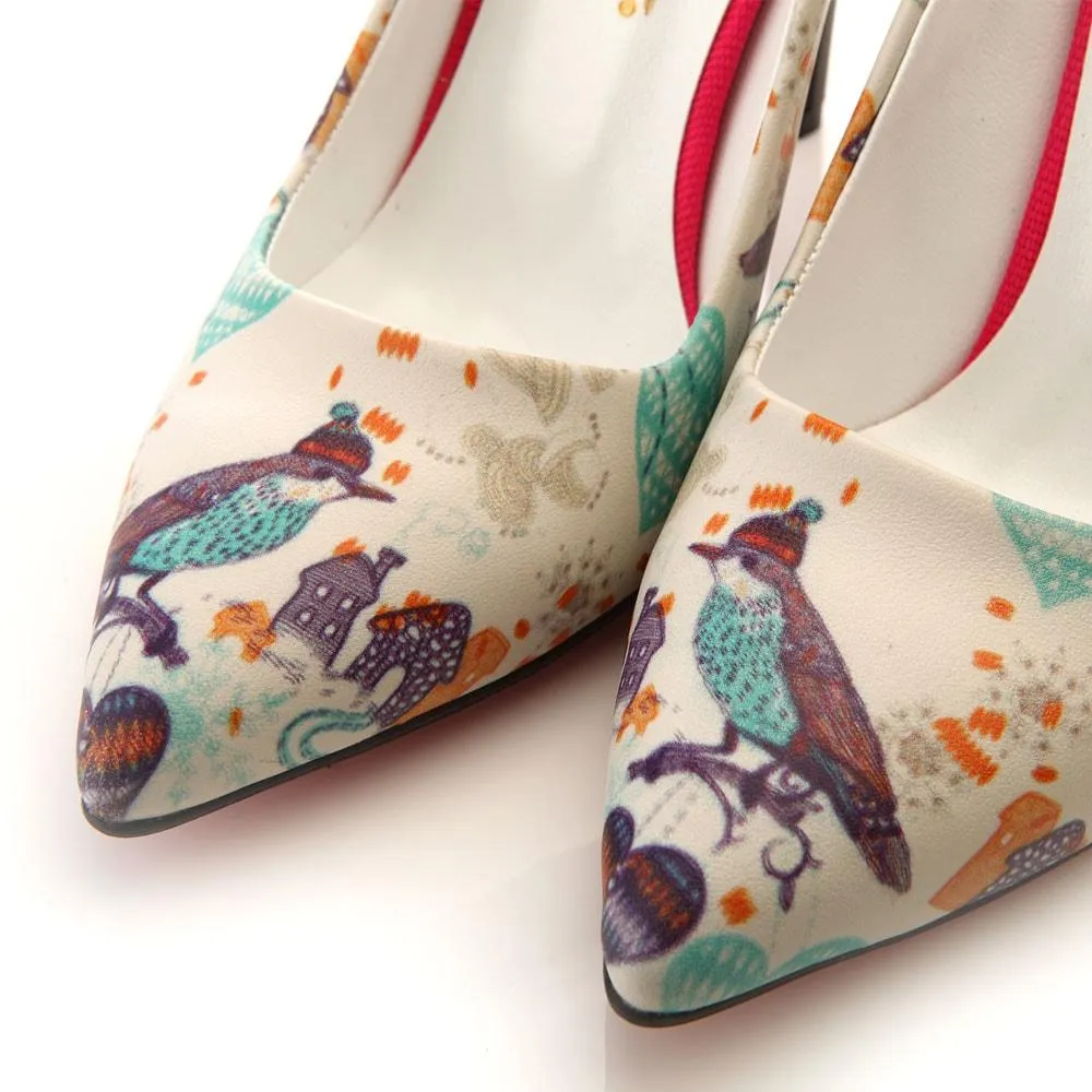 Birds Heel Shoes STL4011