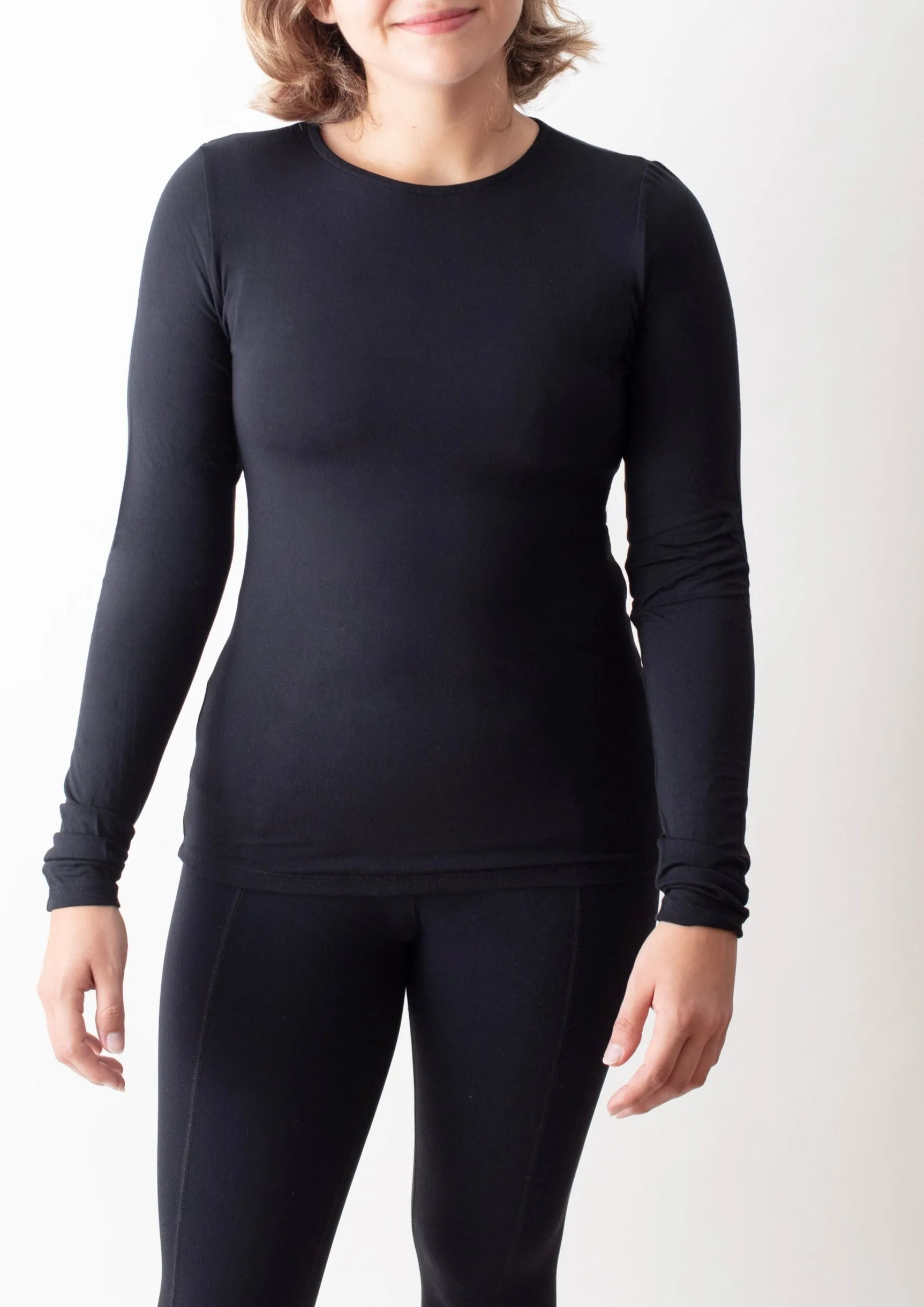 BLACK Taylor Long Sleeve Tee