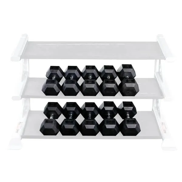 Body-Solid Rubber Hex Dumbbell Sets SDRS