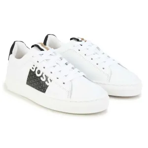 BOSS KIDSWEAR White Trainers