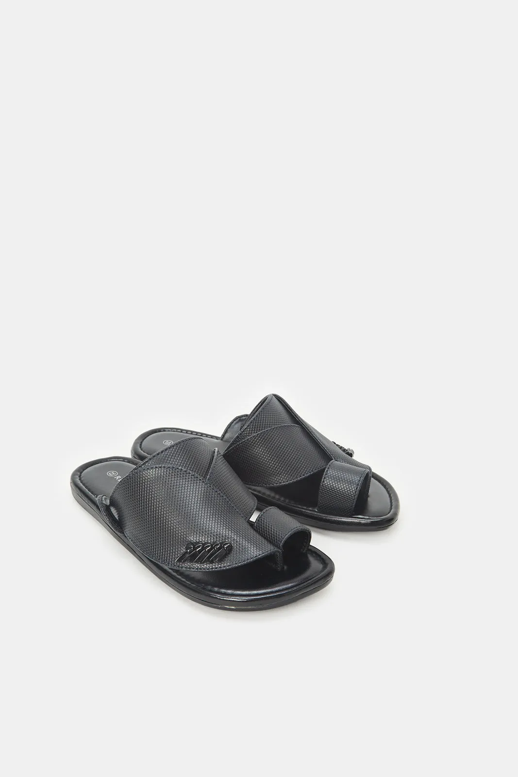 Boys Navy Traditional Sandals