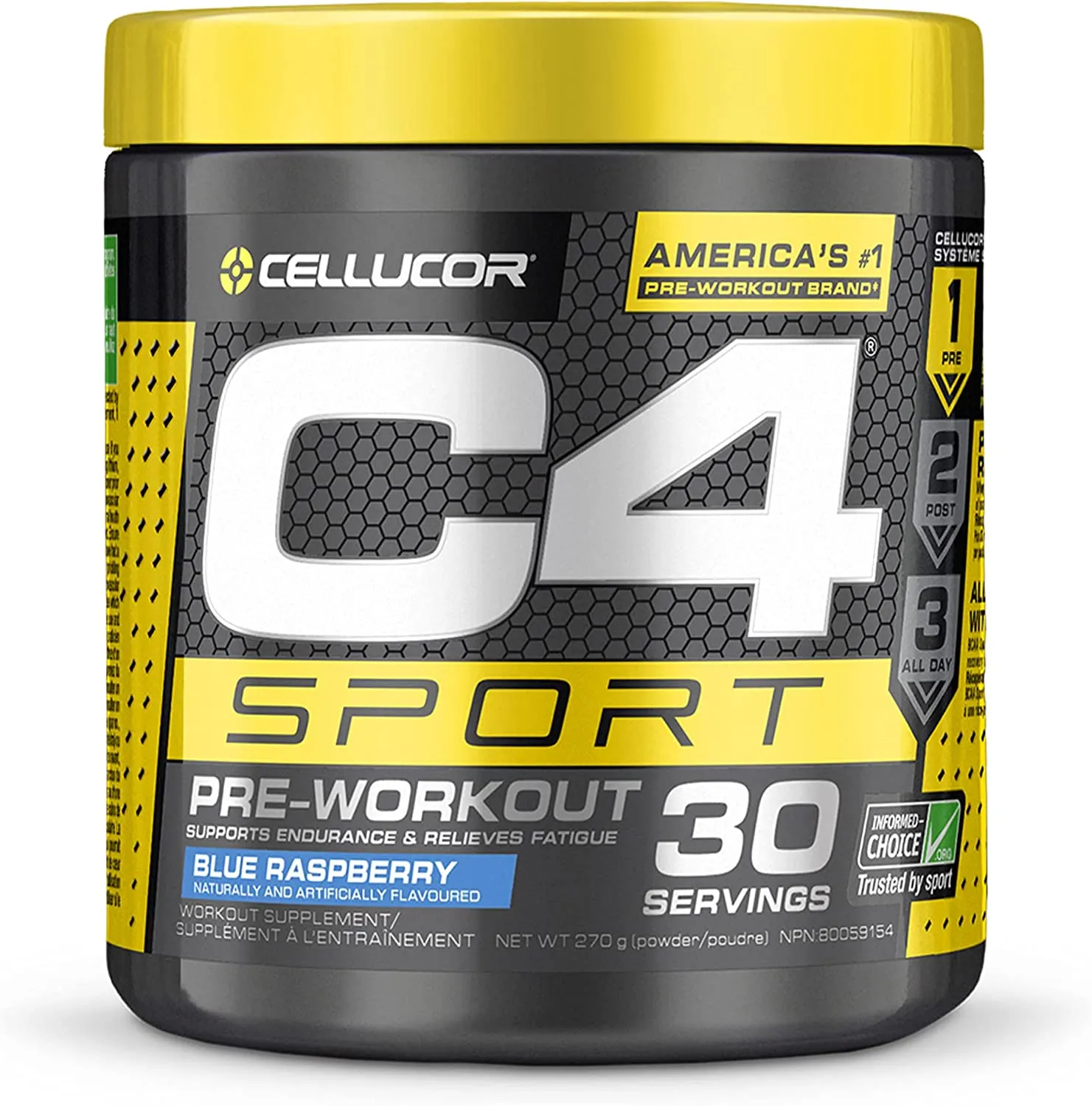 C4 Sport Pre-Workout Blue Raspberry