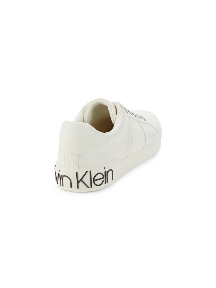 Calvin Klein Rover Logo Sneakers, White