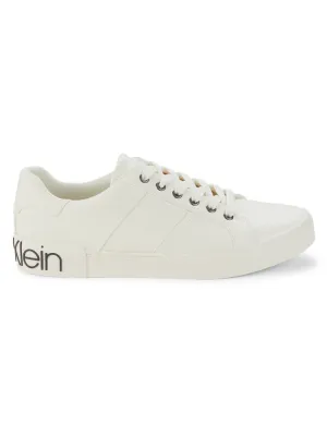 Calvin Klein Rover Logo Sneakers, White