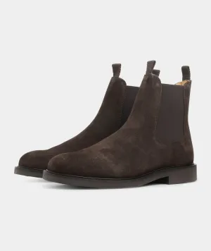 Chelsea Boot - Dark Brown Suede