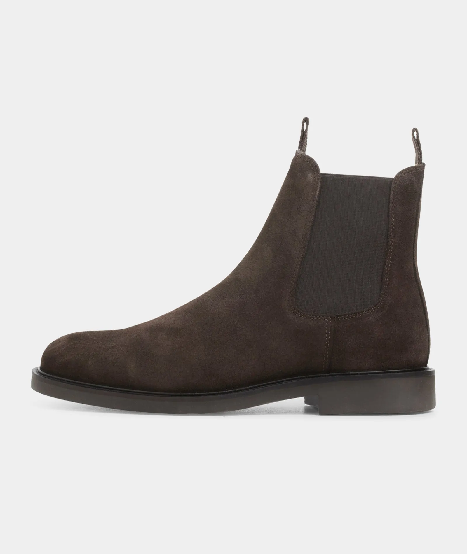 Chelsea Boot - Dark Brown Suede