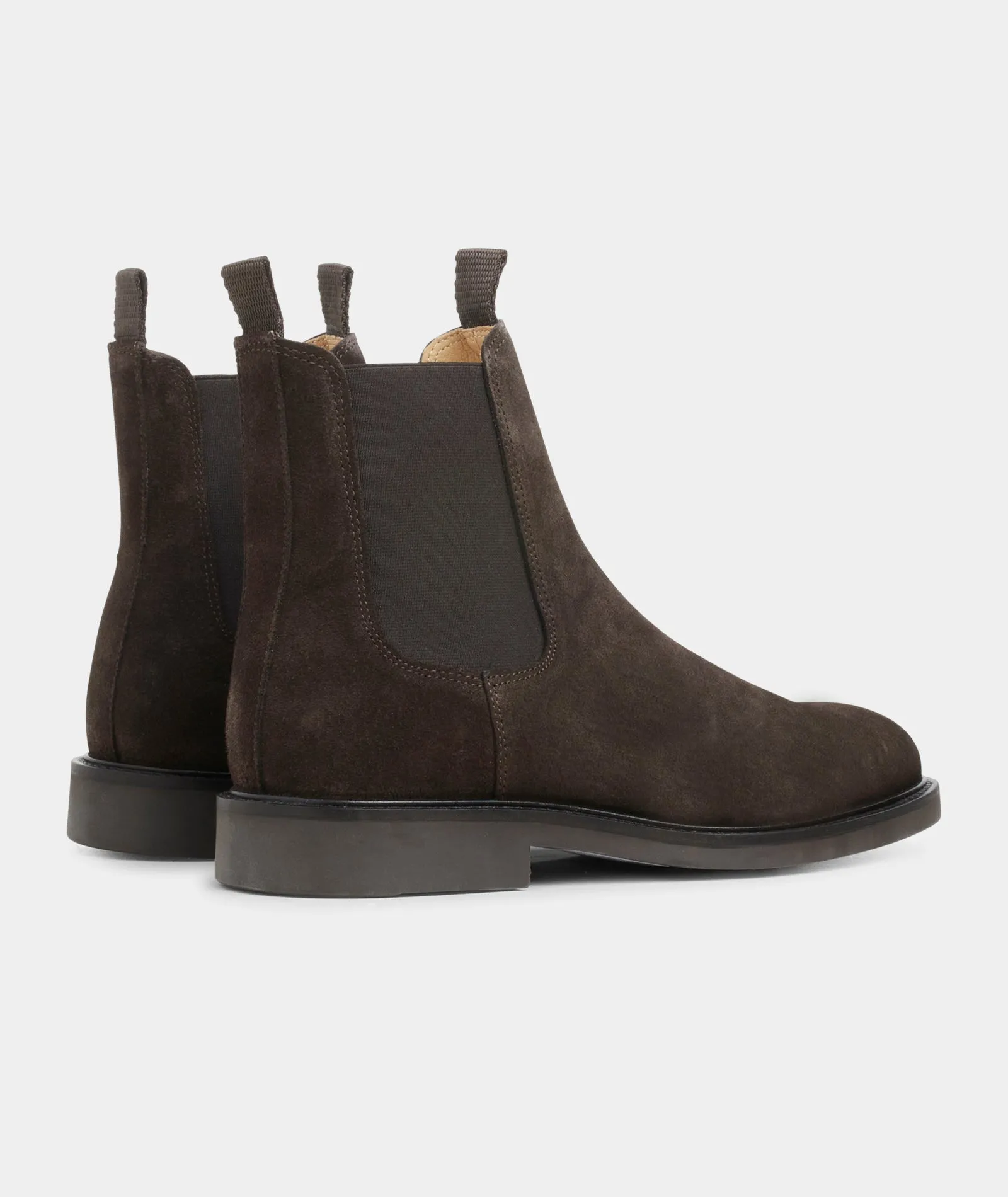 Chelsea Boot - Dark Brown Suede