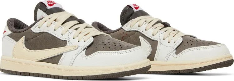 Children's sneakers Travis Scott x Air Jordan 1 Low OG PS Reverse Mocha, brown