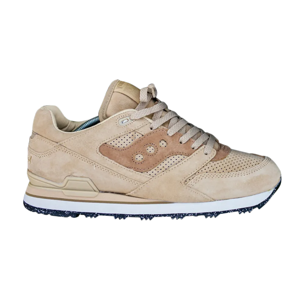 Club Monaco x Courageous Saucony sneakers, tan