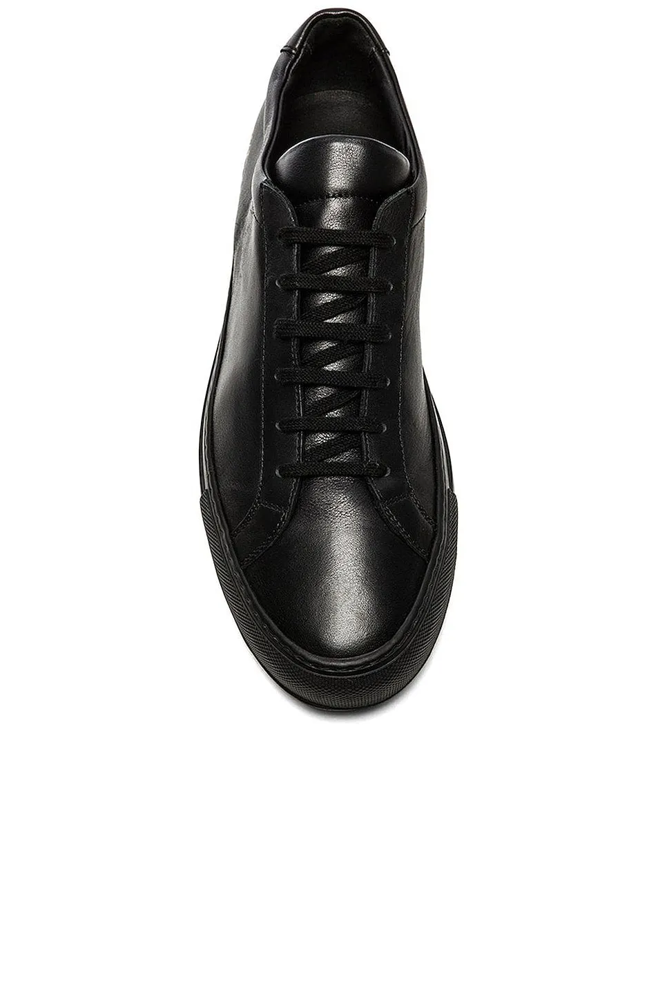 Common Projects Original Leather Achilles Low Sneakers, Black