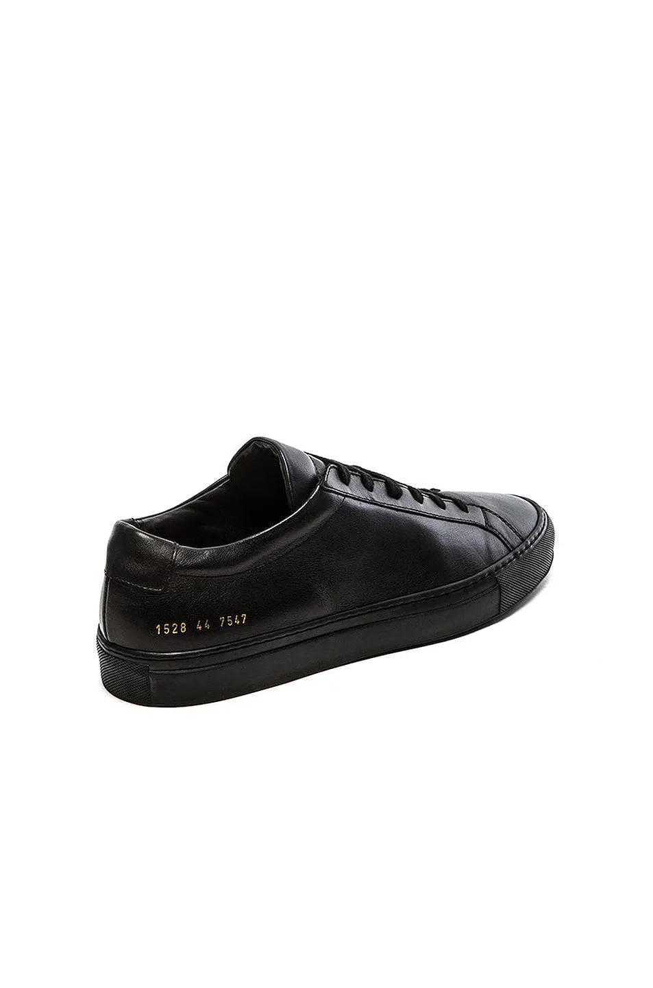 Common Projects Original Leather Achilles Low Sneakers, Black