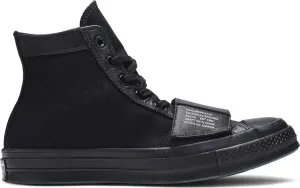 Converse NEIGHBORHOOD x Chuck 70 High Strap Sneakers, Black