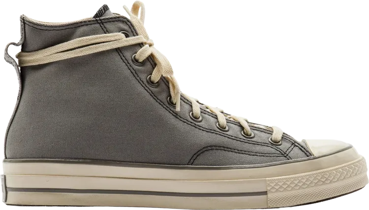 Converse Notre x Chuck 70 High Textile sneakers, gray