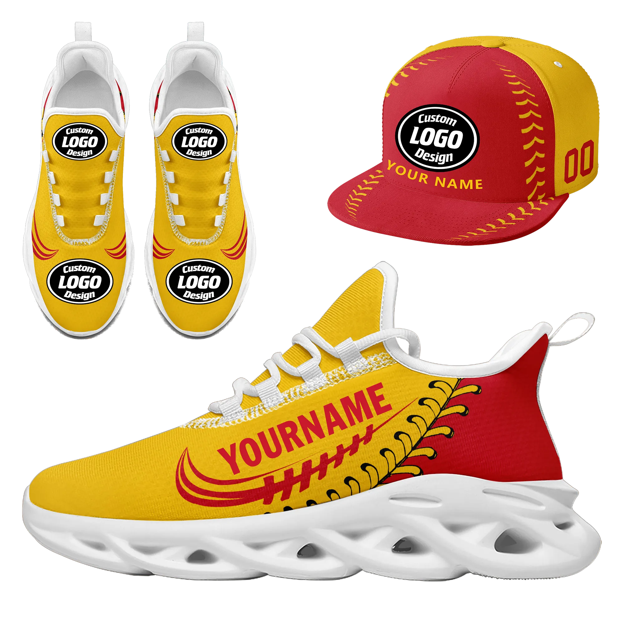 Custom MaxSoul Shoes and Hat Combo Personalized JH-bd0b00ea-8