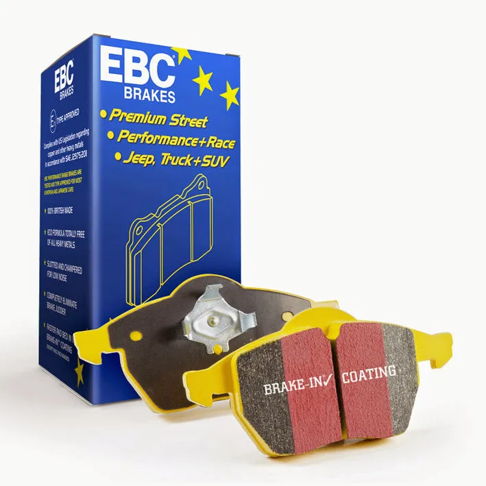 EBC Brakes DP41241R Yellowstuff Street And Track Brake Pads; FMSI Pad No. D149;