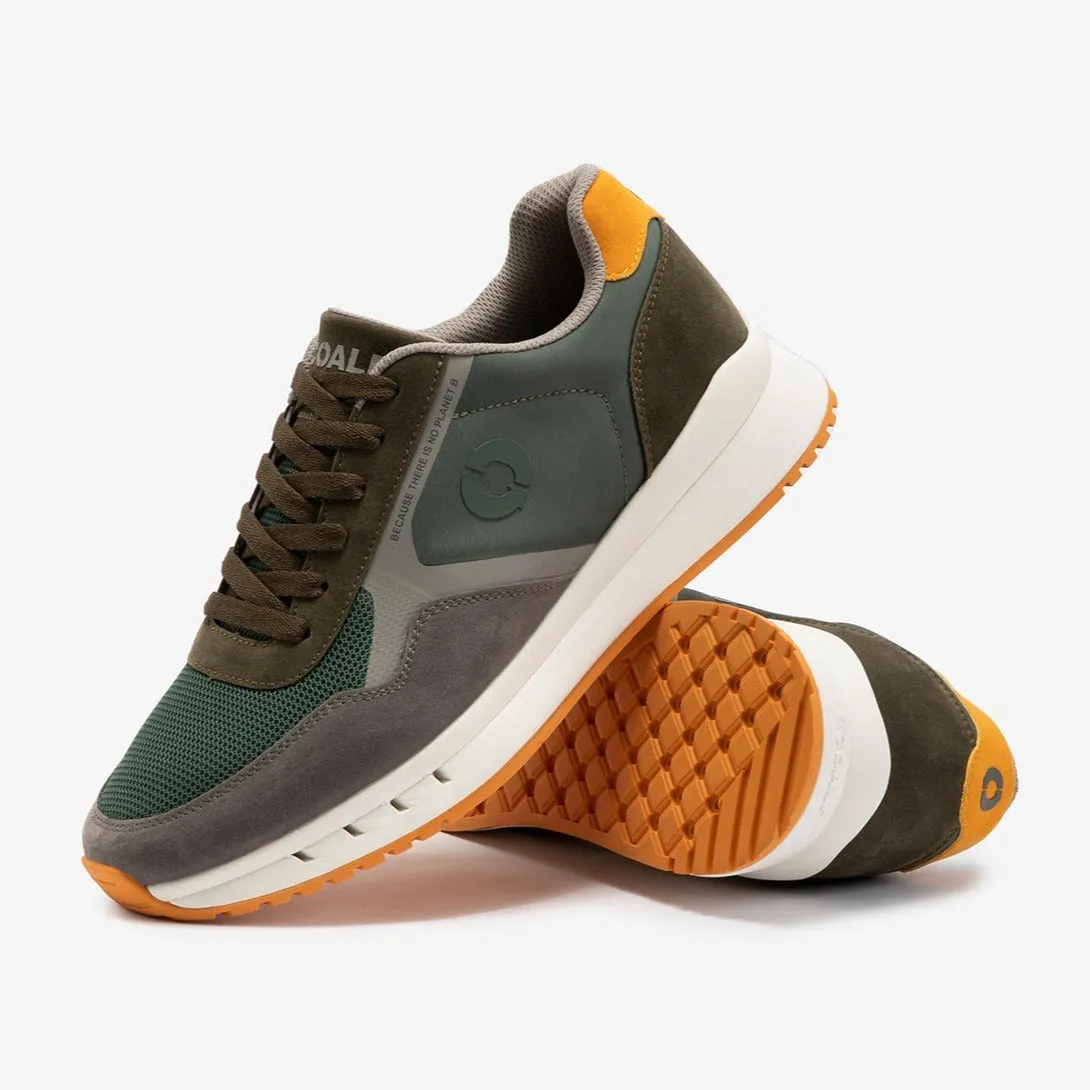 ECOALF | SNEAKERS HOMBRE | CERVINOALF SNEAKERS MAN LEATHERF GREEN | VERDE