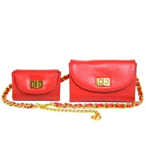 Evan Belt Bag - Red