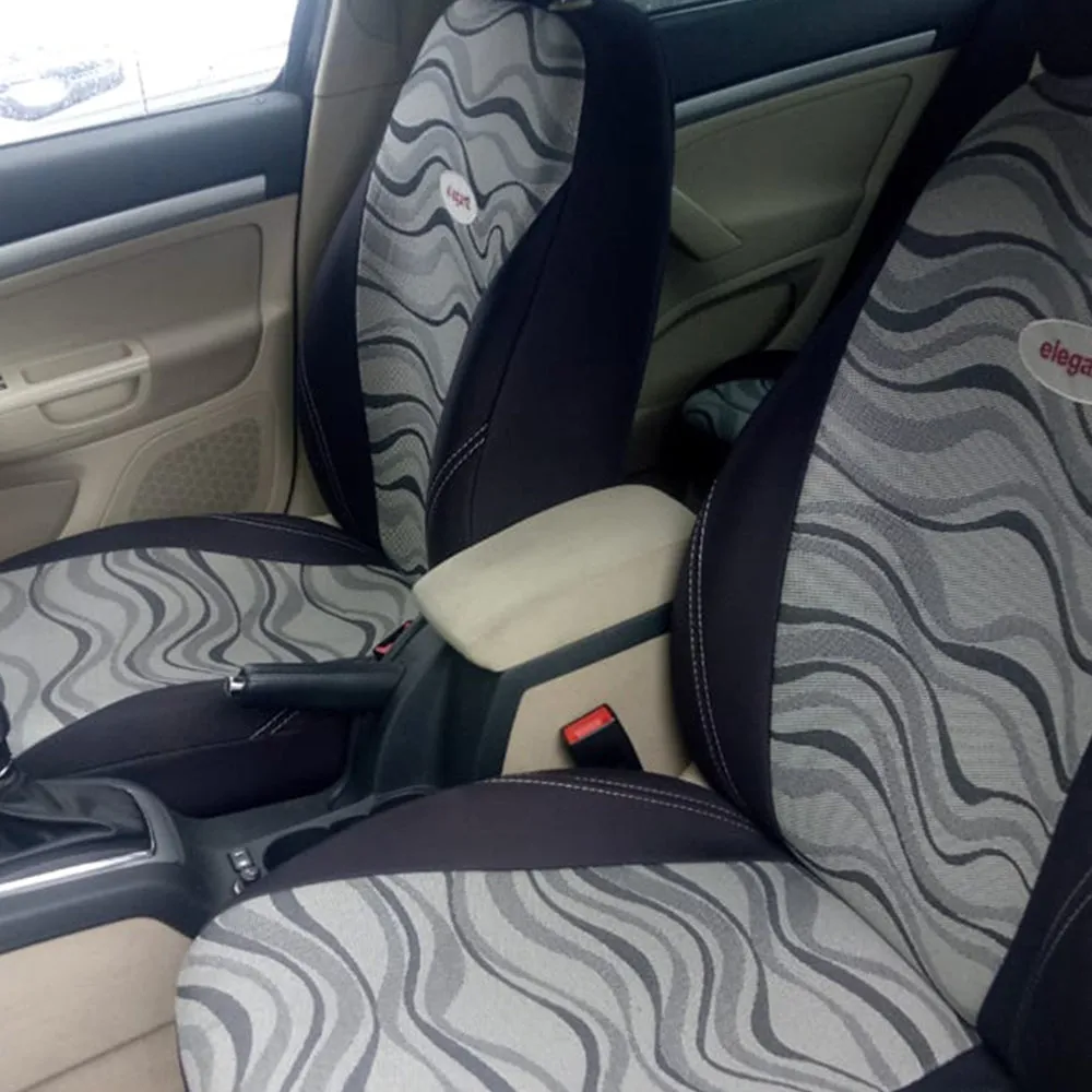 Fabguard Fabric Car Seat Cover Grey
