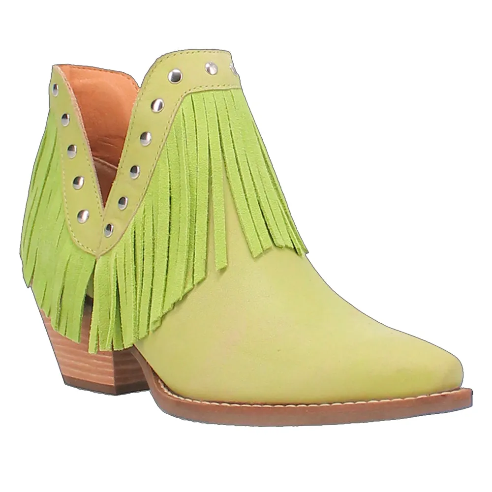 Fine N' Dandy Fringe Snip Toe Cowboy Booties