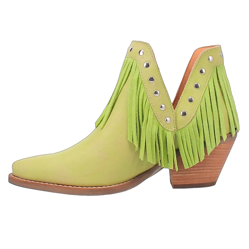 Fine N' Dandy Fringe Snip Toe Cowboy Booties