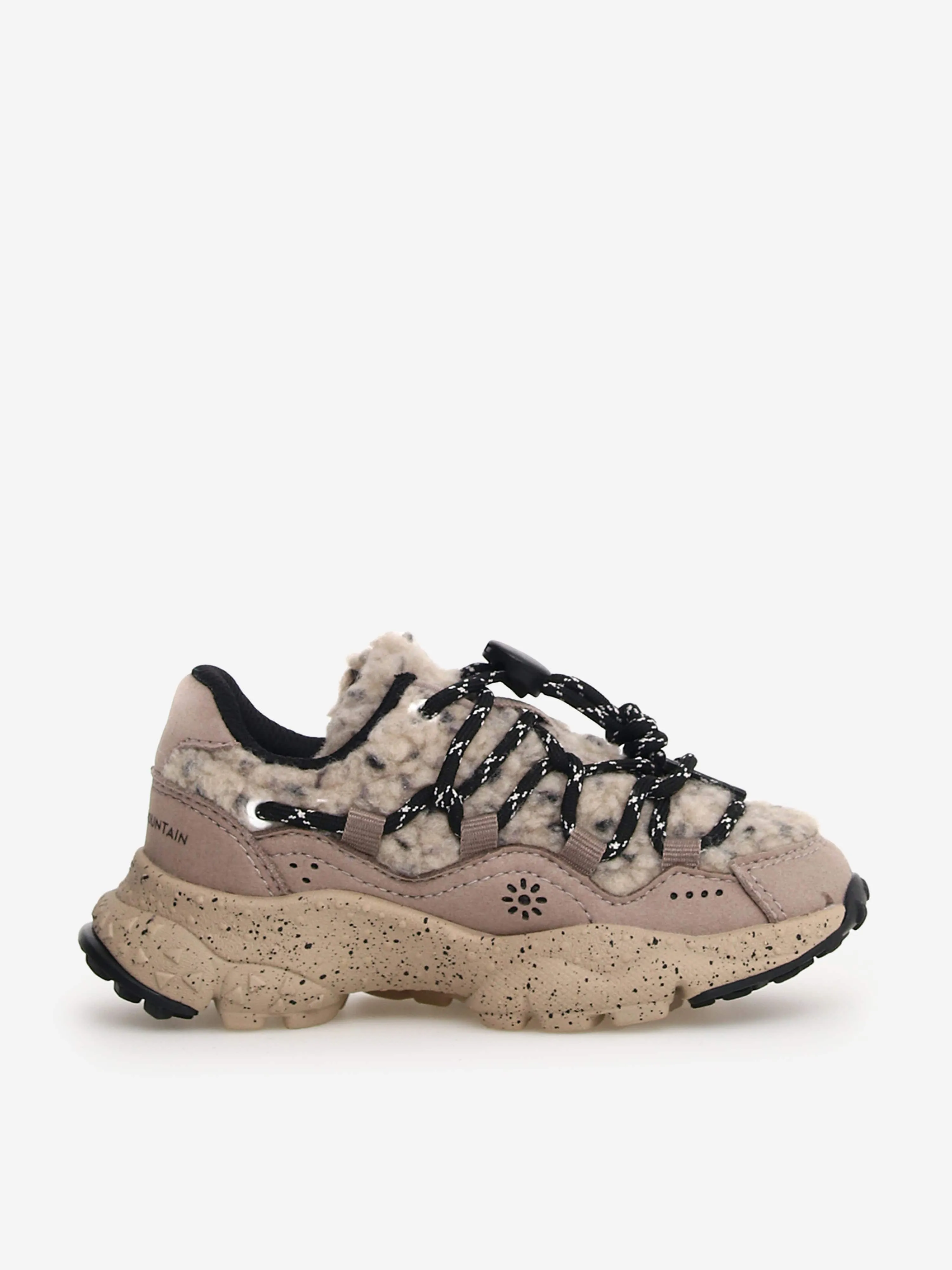 Flower Mountain Kids Raikiri Trainers in Beige