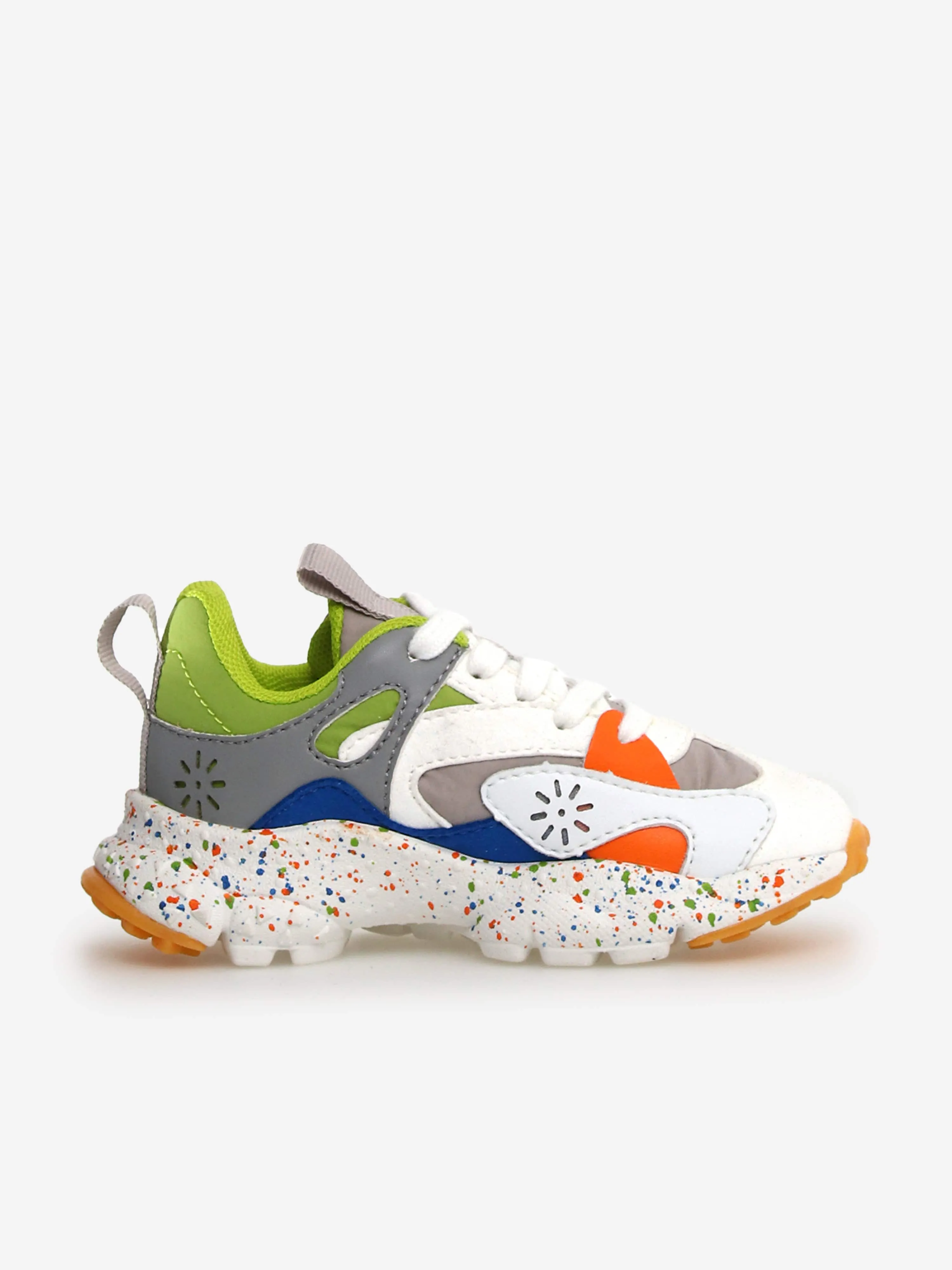 Flower Mountain Kids Saburo Trainers in Multicolour