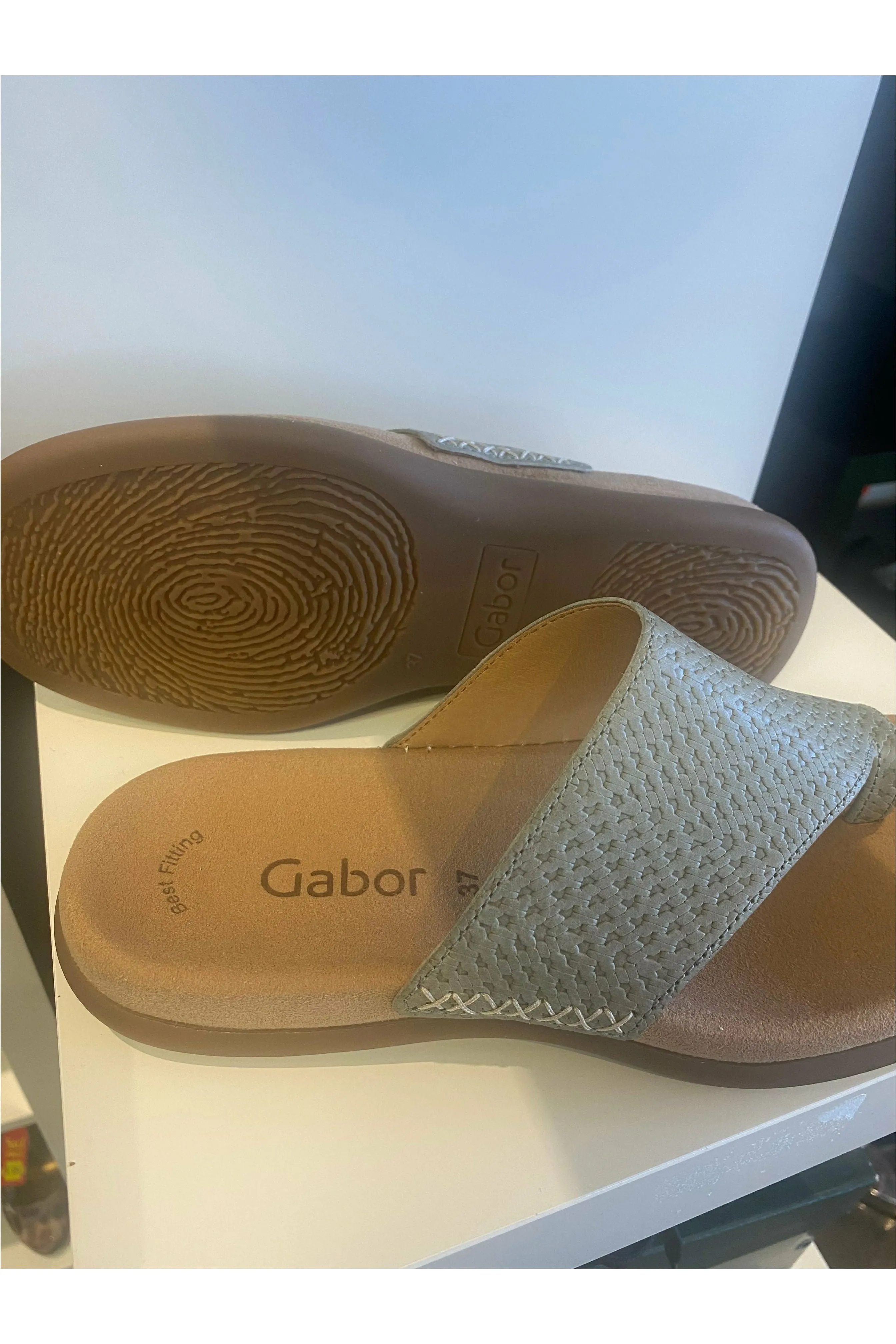 Gabor Flat Toe Post Sandal - Style 83700