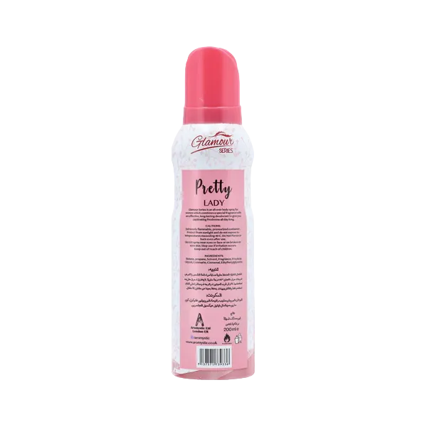 Glamour Pretty Lady Body Spray 200ml