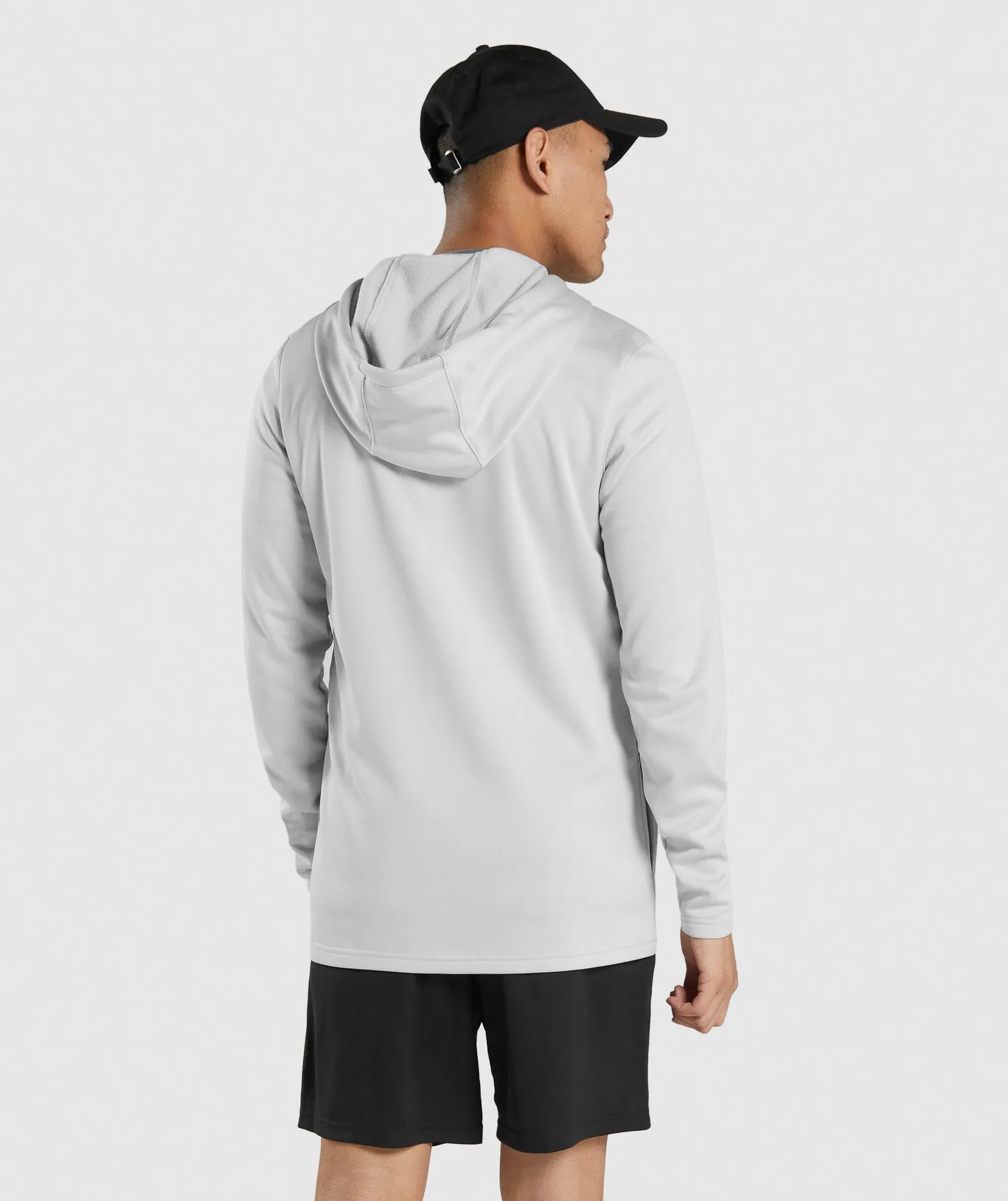 Gymshark Arrival Zip Up Hoodie - Light Grey