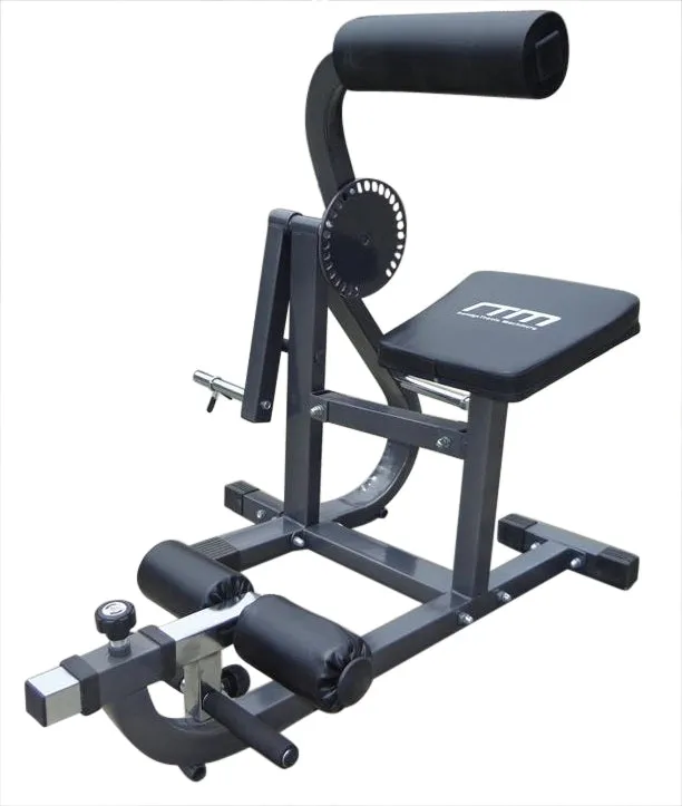 Heavy-Duty Ab & Back Crunch Machine with Adjustable Seat