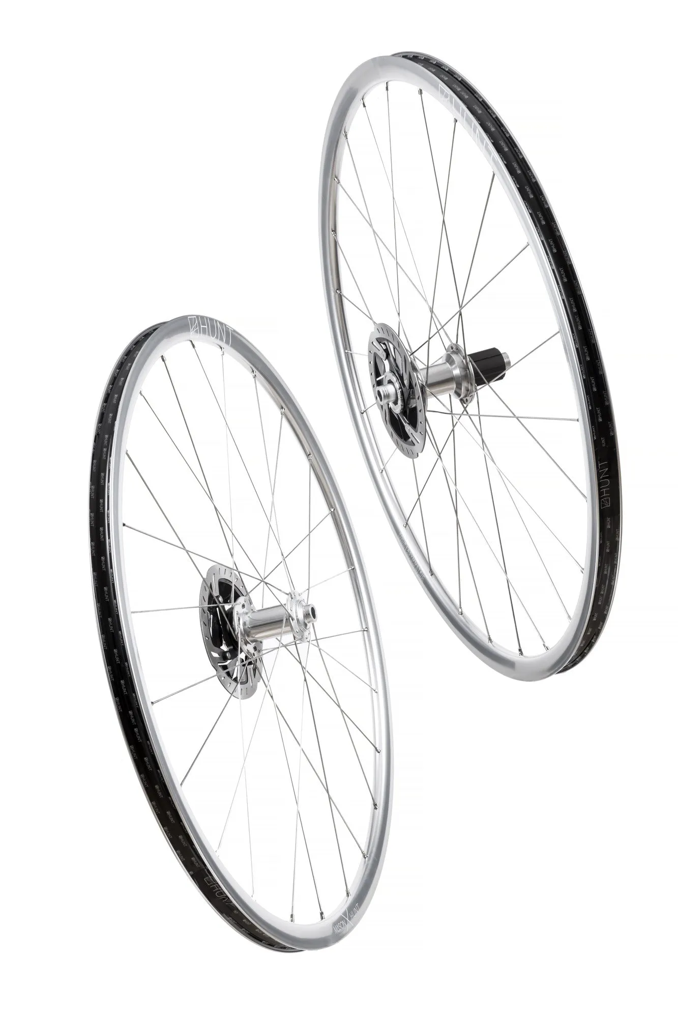 HUNT 4 Season Disc Wheelset - Silver