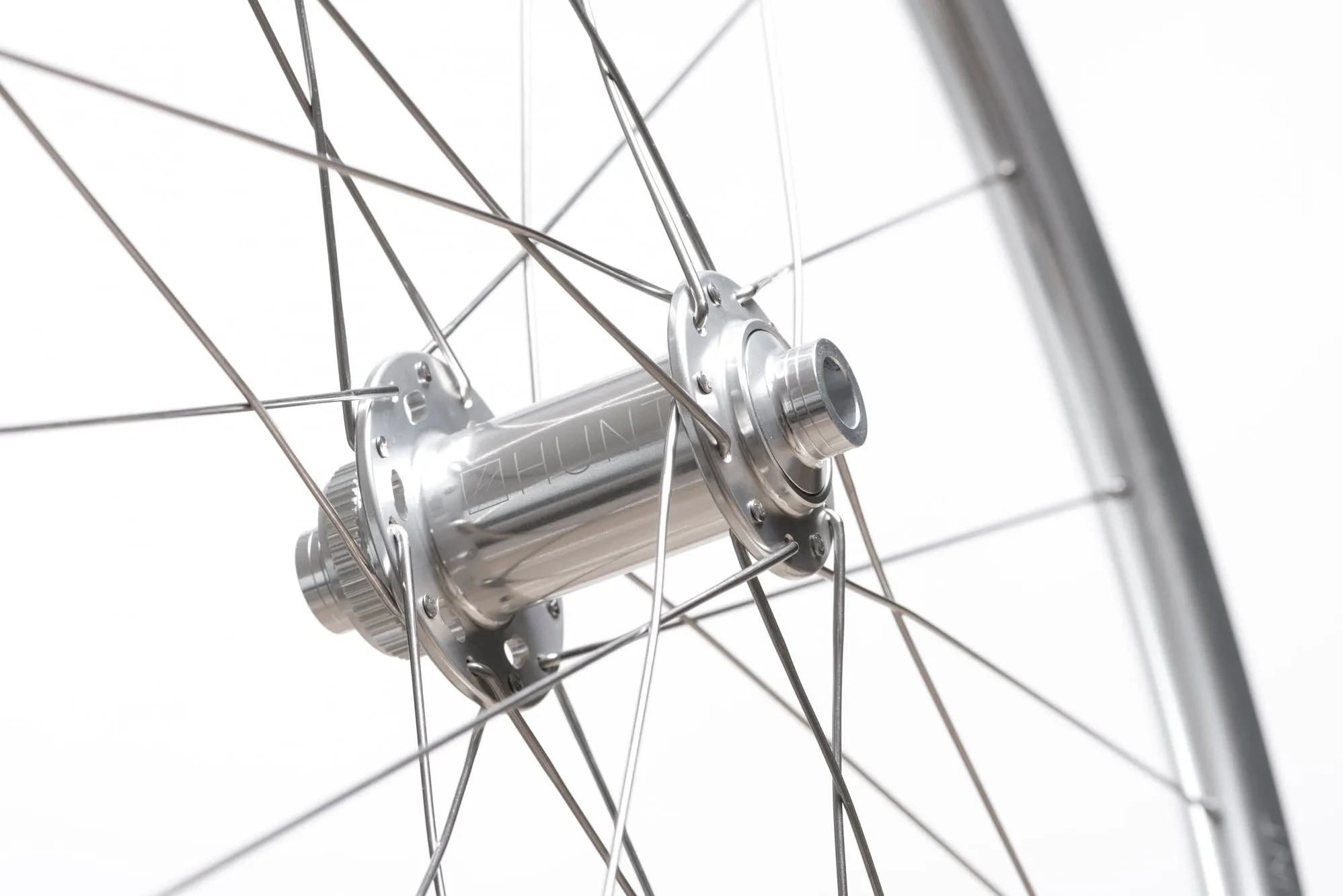 HUNT 4 Season Disc Wheelset - Silver