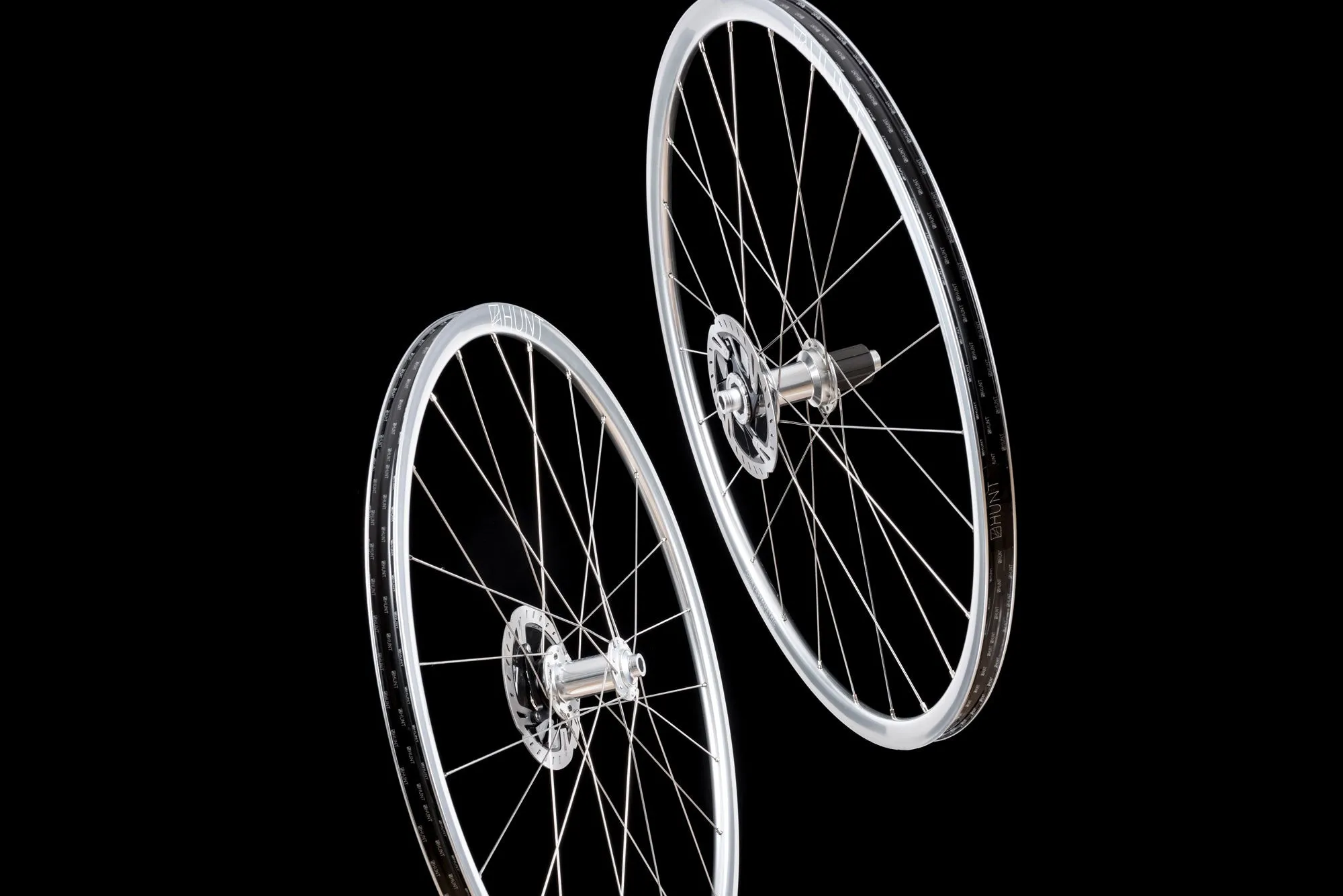 HUNT 4 Season Disc Wheelset - Silver