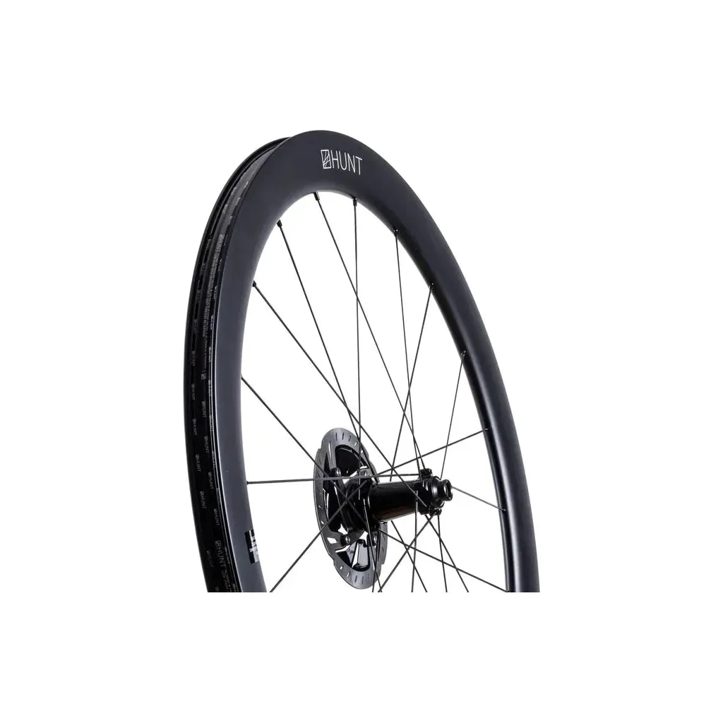 HUNT 50 CARBON AERO DISC WHEELSET - SHIMANO