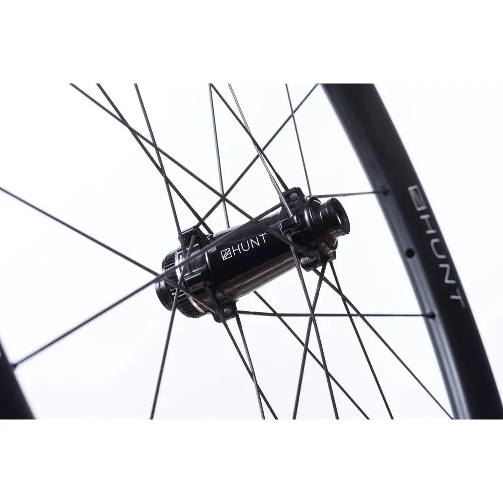 HUNT 50 CARBON AERO DISC WHEELSET - SHIMANO