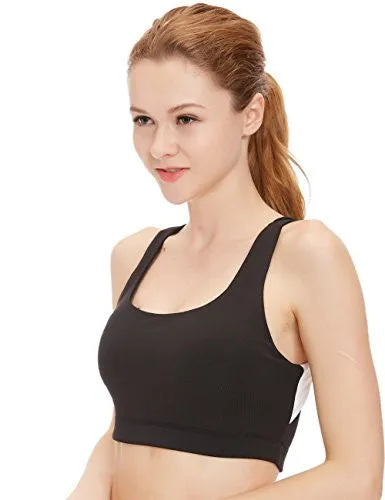 icyzone Workout Yoga Clothes Activewear Moving Comfortablel Racerback Sports Bras