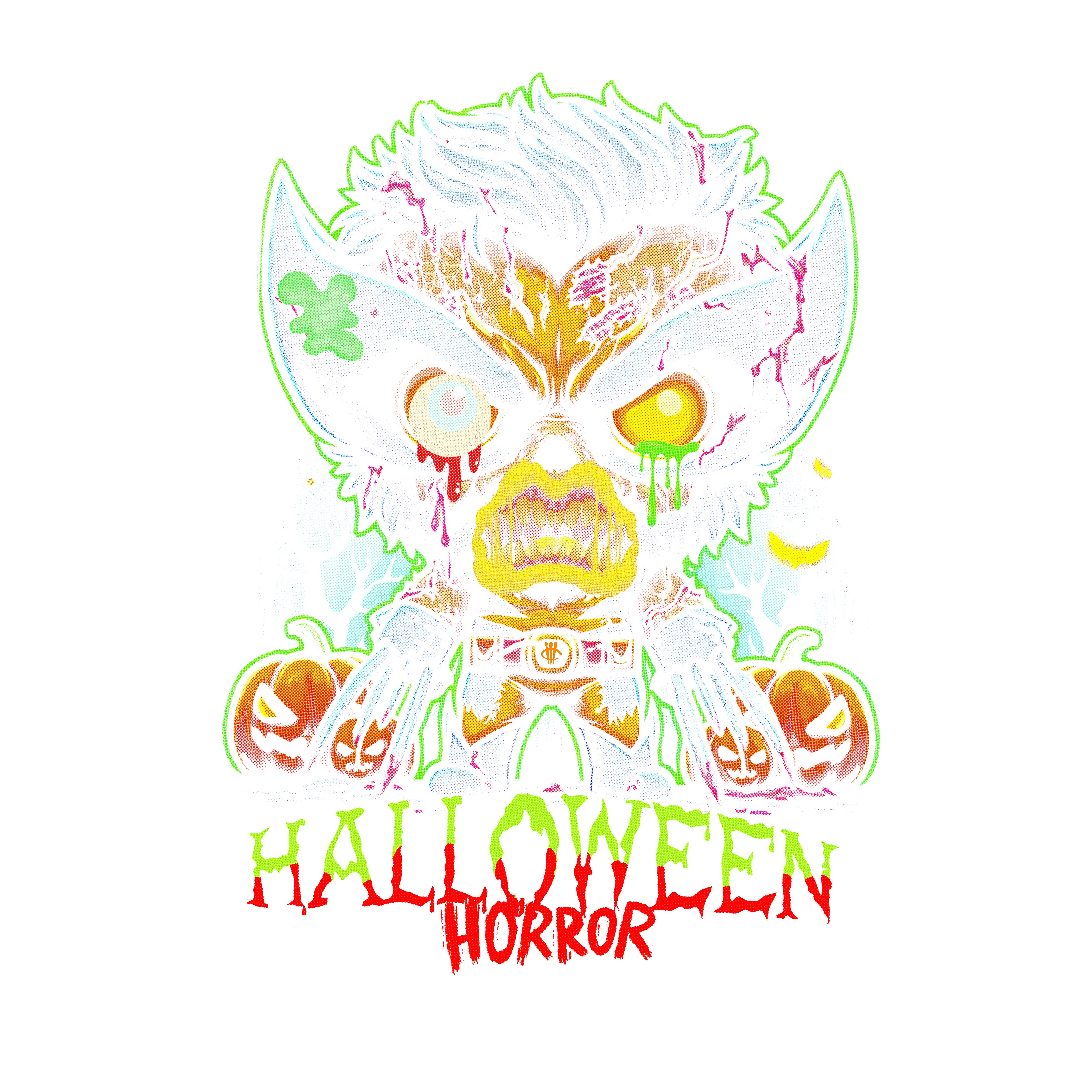 IllCurrency Halloween 2018 Collection Black T-Shirt (Wolverine Horror)| illcurrency