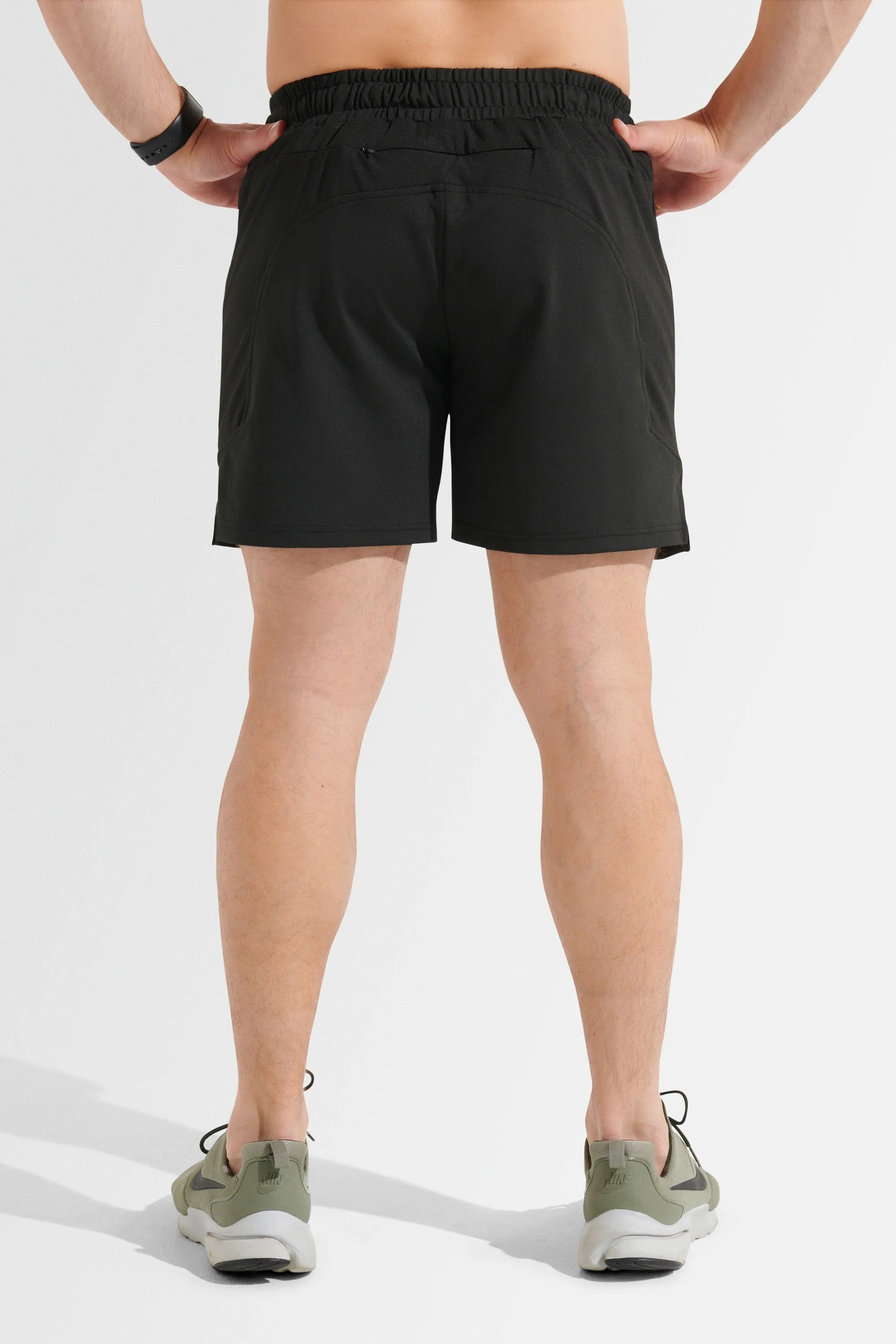 Intricate Shorts - Black