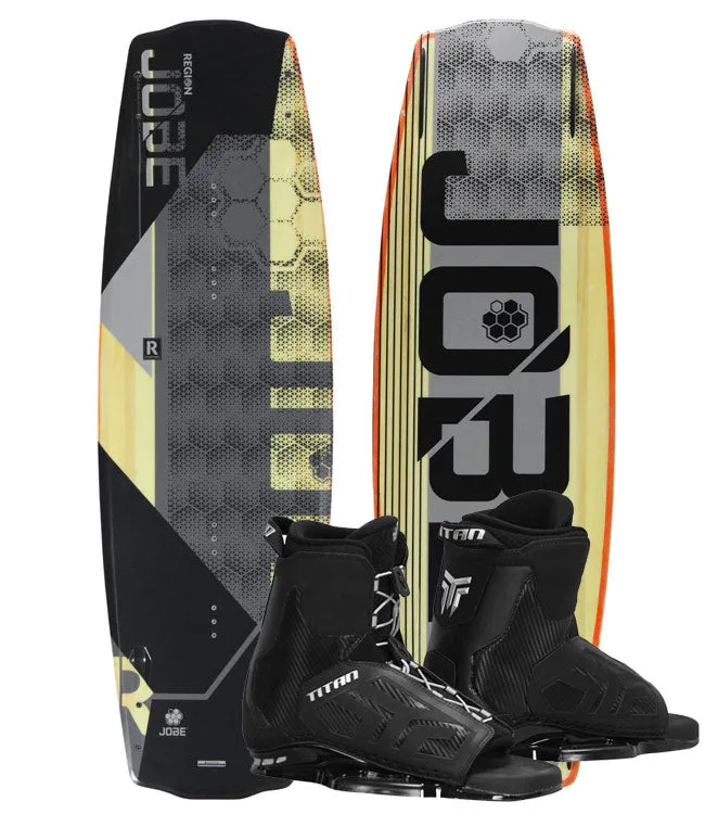 Jobe Region Wakeboard Package with Titan Boots (2022)