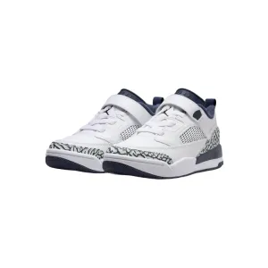 Jordan scarpa sneakers da bambino Spizike Low FQ3951-104 bianco-platino-blu