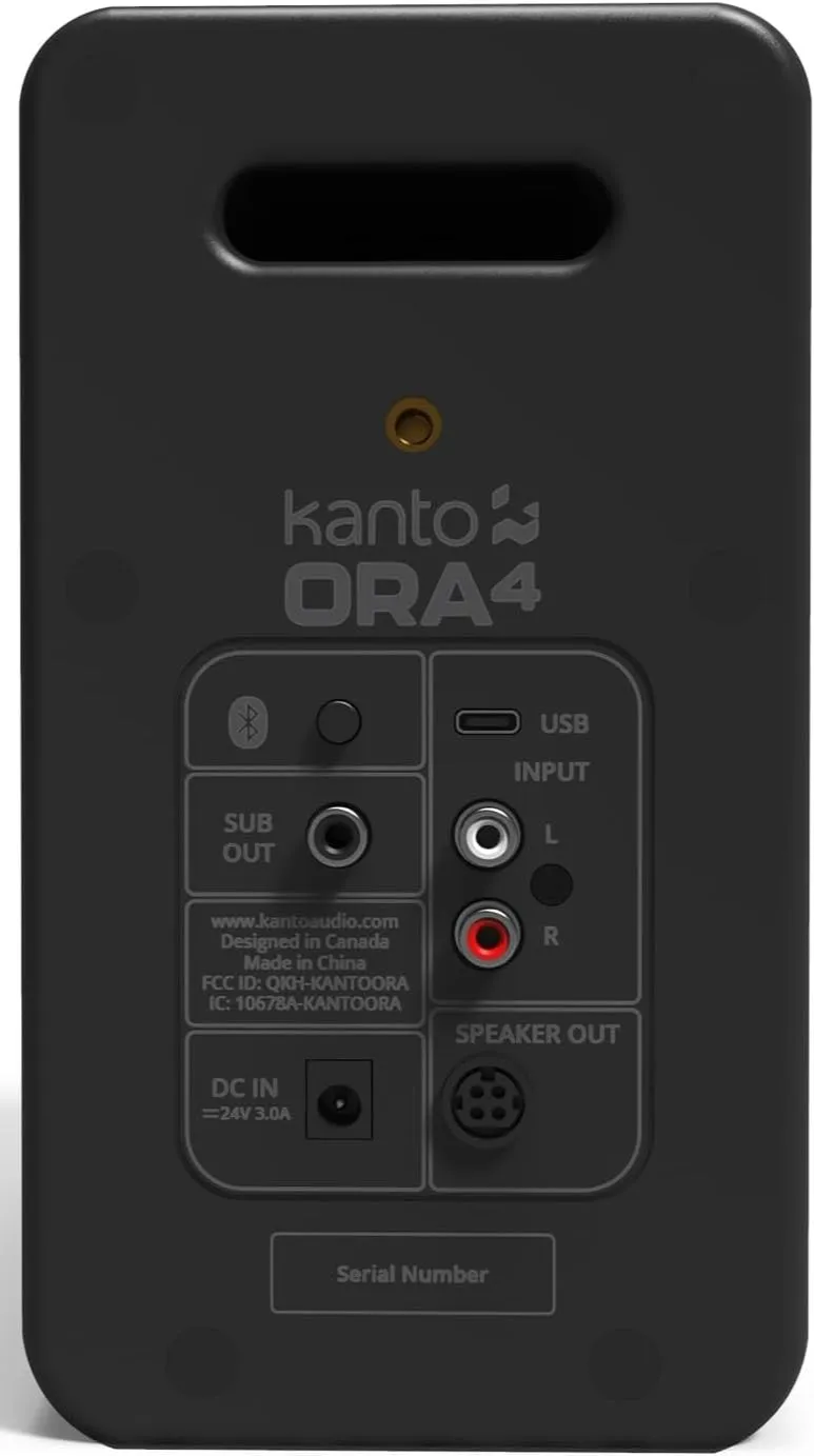 Kanto ORA4 140W Powered Reference Speakers with USB-C Input and Bluetooth