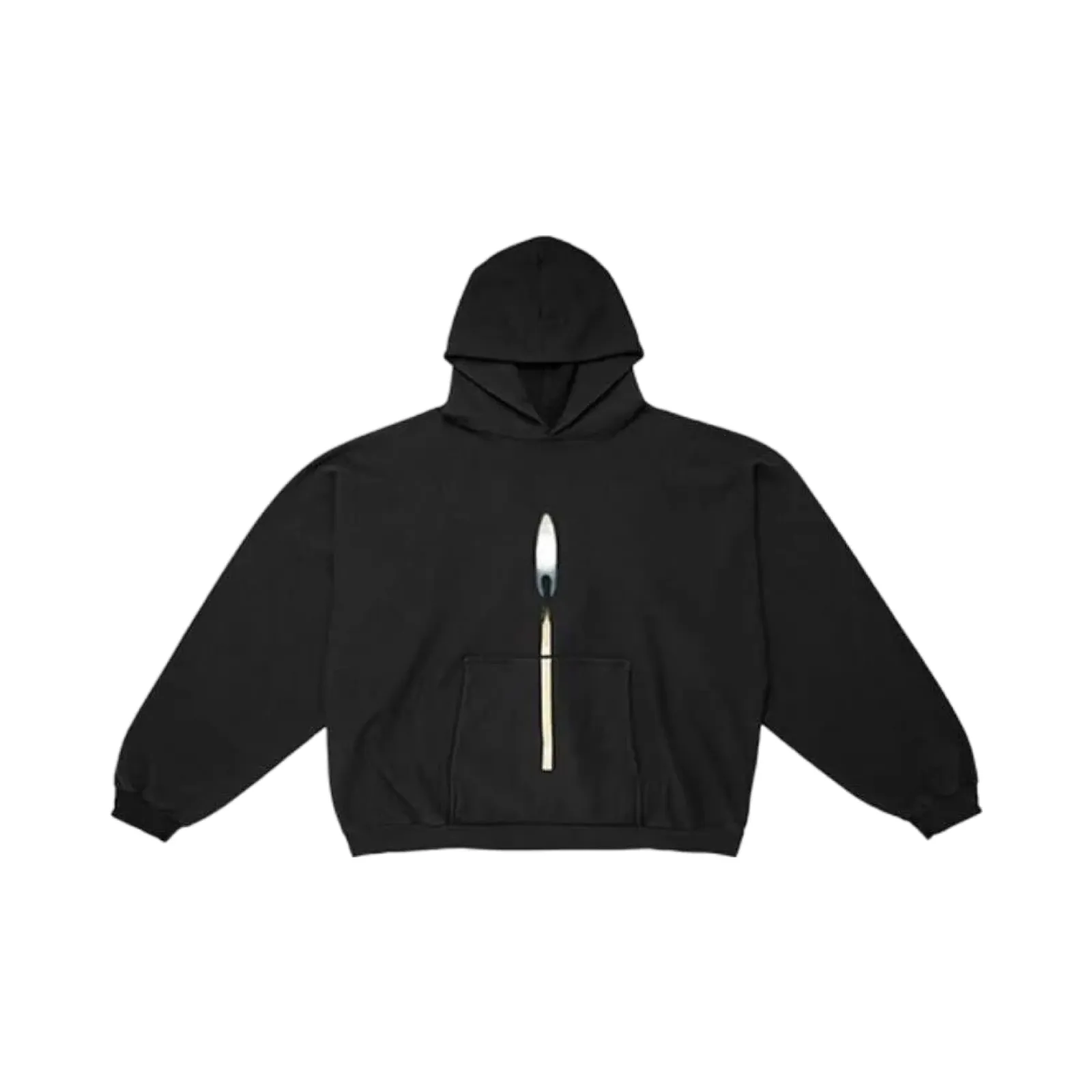 Kanye West DONDA 2 Lit Match Hoodie Black